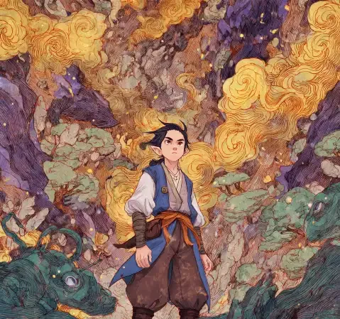 日常治愈题材作品封面，画面以生活场景为主